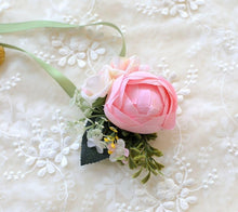 Load image into Gallery viewer, Flower Bride Boutonniere Wedding Bouquet