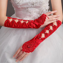 Load image into Gallery viewer, Wedding Gloves For Bride Womens