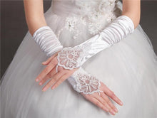 Load image into Gallery viewer, Wedding Gloves For Bride Womens