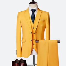 Load image into Gallery viewer, Wonderful Groom Male Wedding Prom Suit