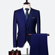 Load image into Gallery viewer, Wonderful Groom Male Wedding Prom Suit