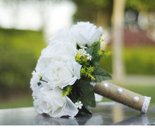 Load image into Gallery viewer, White Wedding Flowers Bridal Bouquets