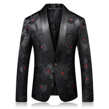 Load image into Gallery viewer, 2019 New Arrival Prom Party Black Groom  Fit Wedding for Men