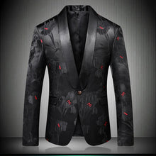 Load image into Gallery viewer, 2019 New Arrival Prom Party Black Groom  Fit Wedding for Men